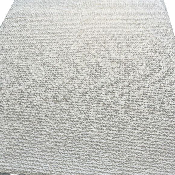 PiuBelle Portugal Full/Queen White Textured Luxury Cotton Coverlet Bedspread - Picture 4 of 6